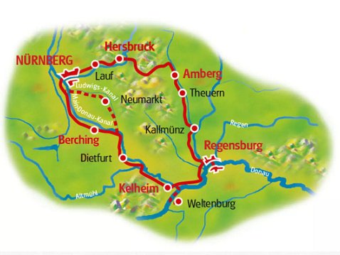 Fünf Flüsse Radweg 2021